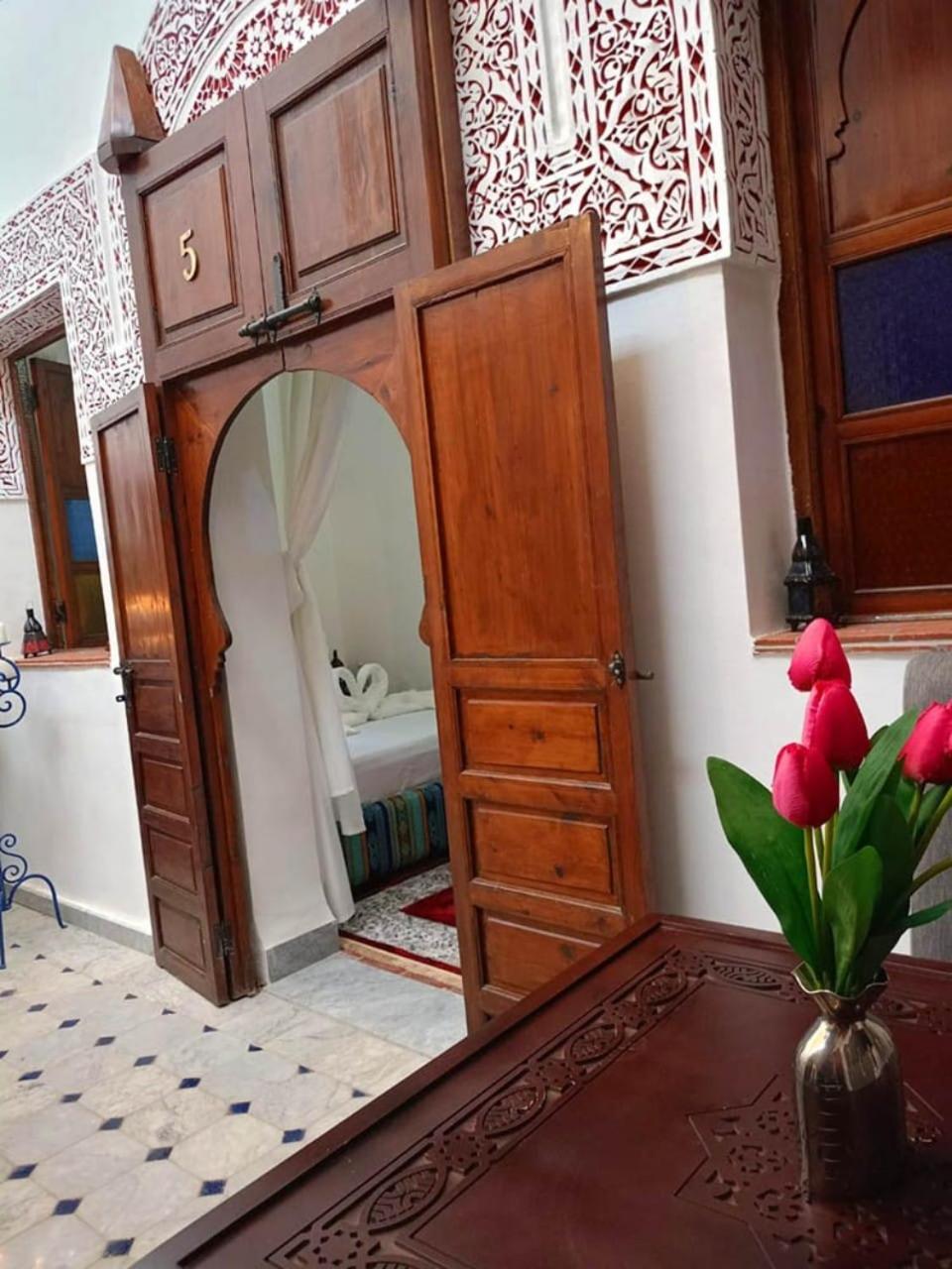 Riad La Perla Bianca Marraquexe Exterior foto