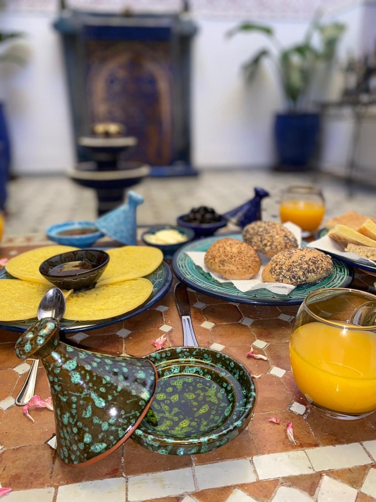 Riad La Perla Bianca Marraquexe Exterior foto