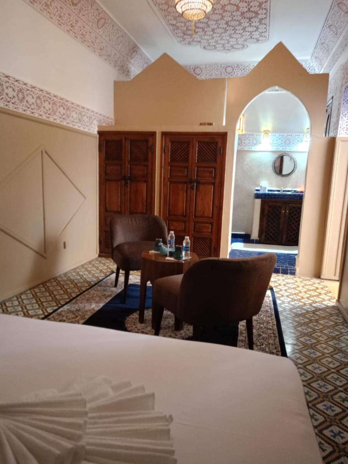 Riad La Perla Bianca Marraquexe Exterior foto