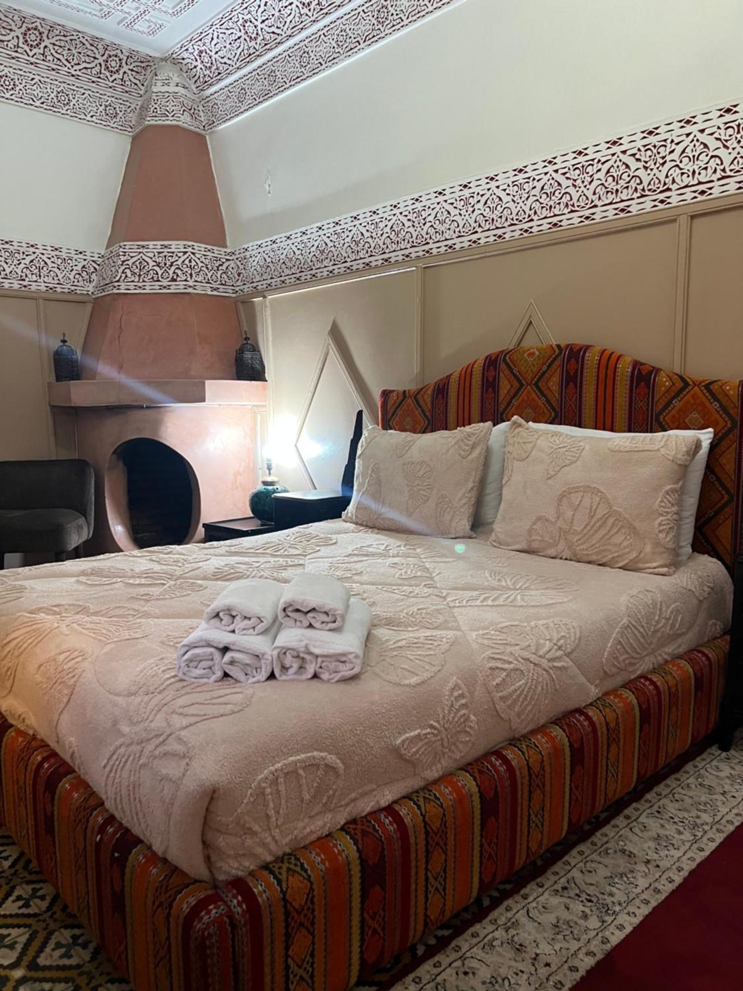 Riad La Perla Bianca Marraquexe Exterior foto