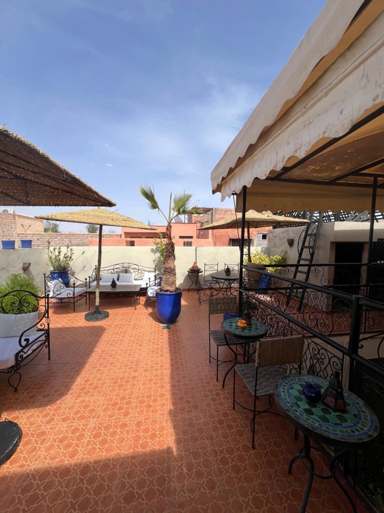 Riad La Perla Bianca Marraquexe Exterior foto
