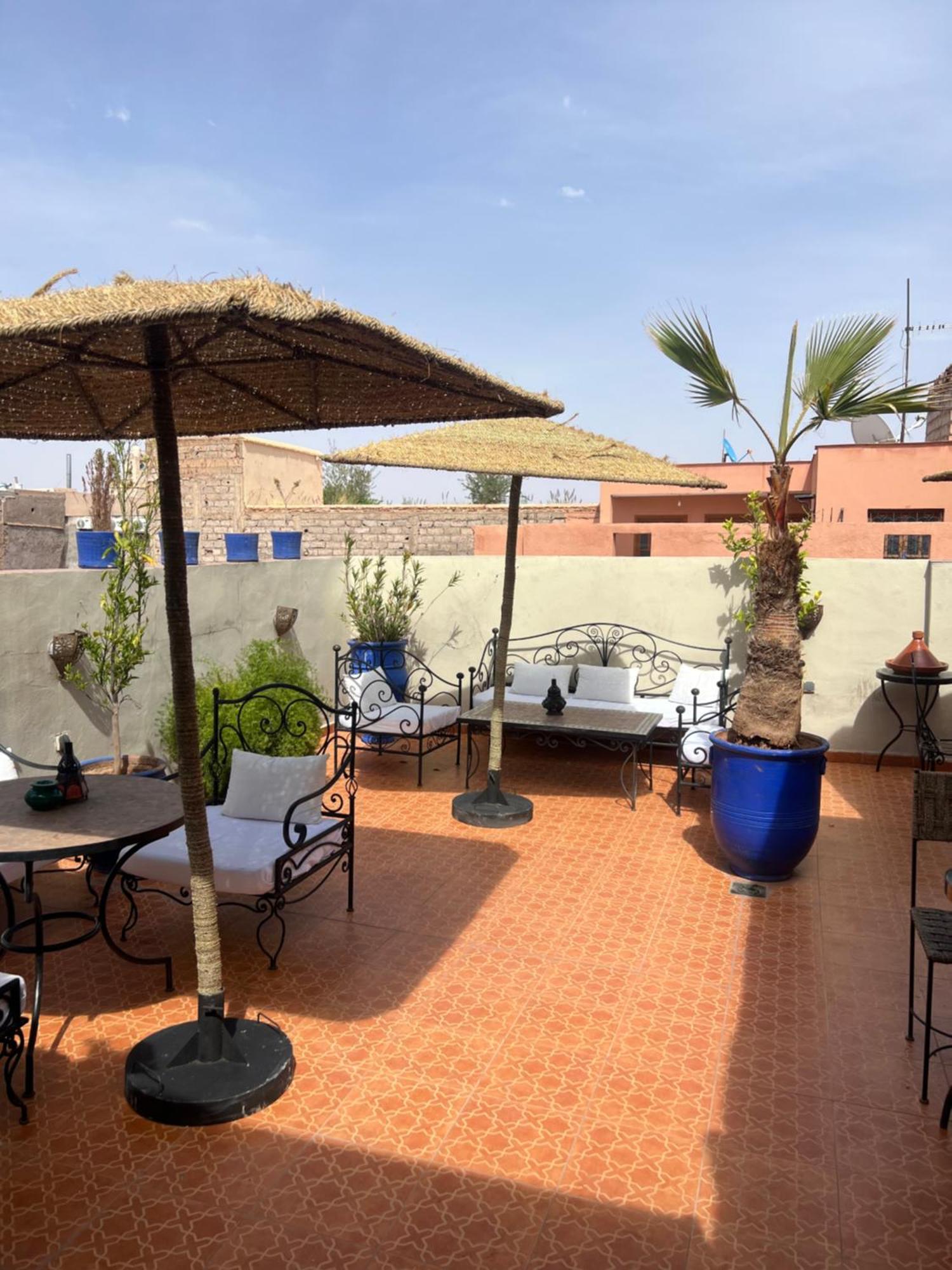 Riad La Perla Bianca Marraquexe Exterior foto