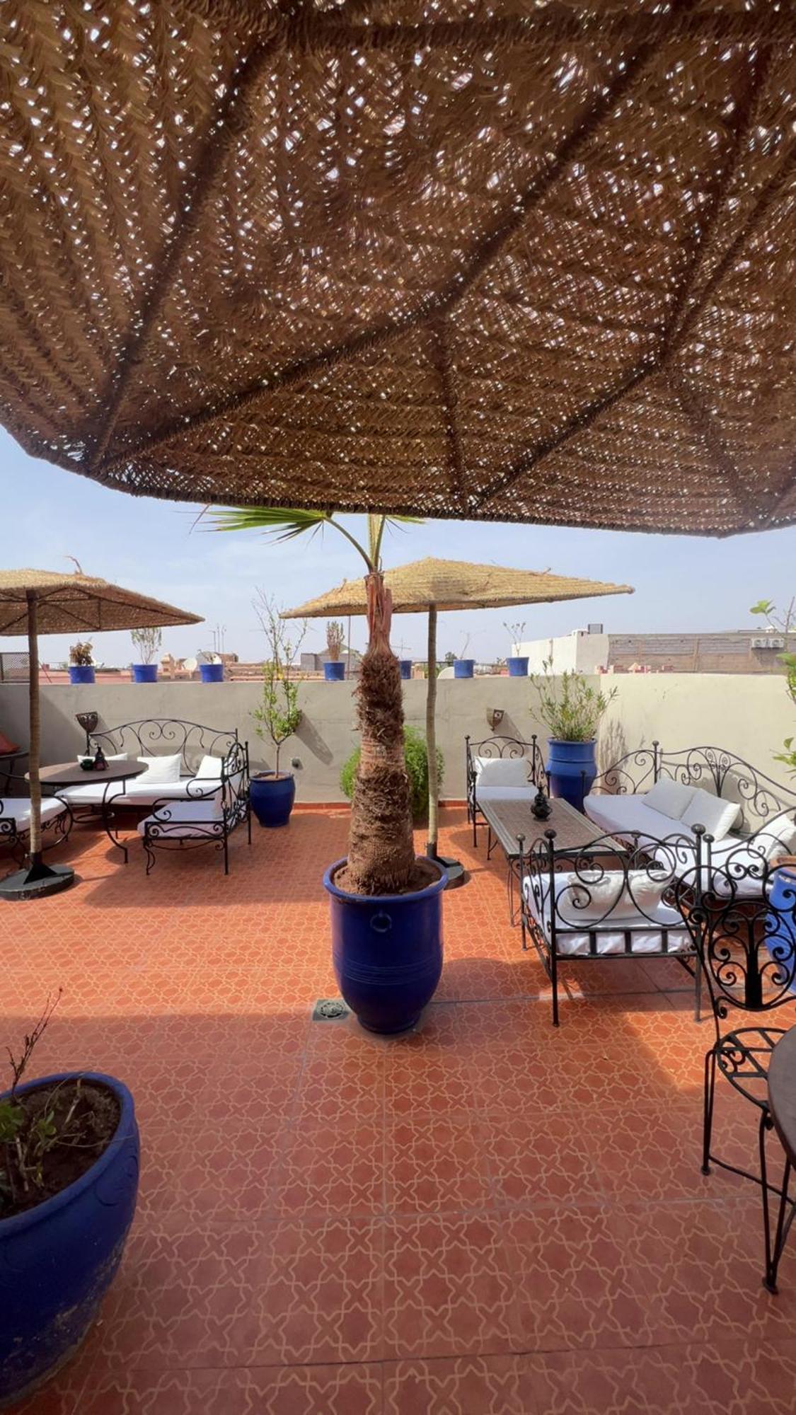 Riad La Perla Bianca Marraquexe Exterior foto