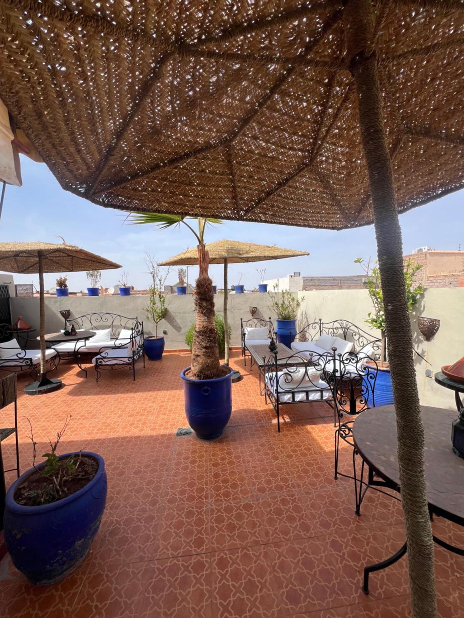 Riad La Perla Bianca Marraquexe Exterior foto